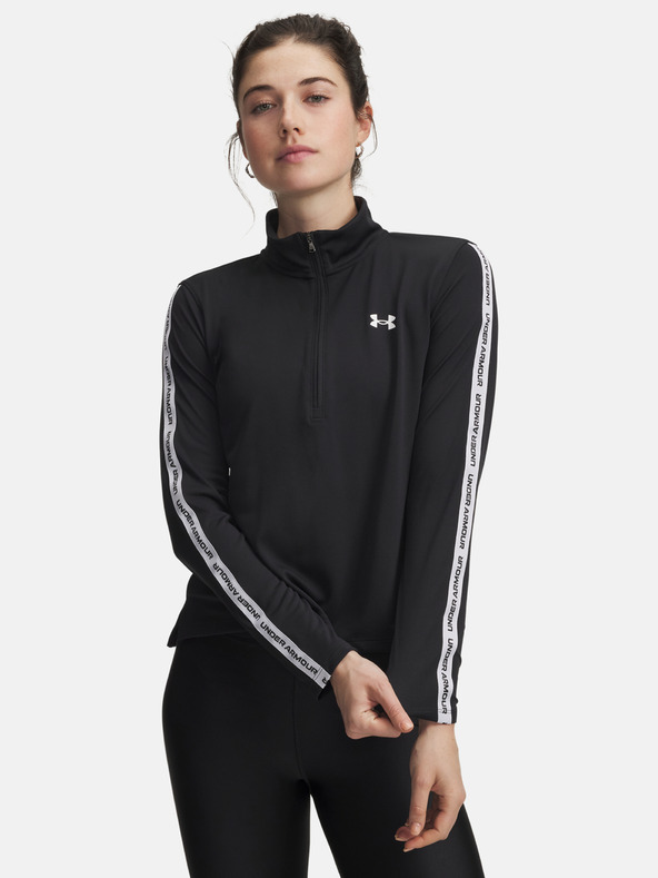 Under Armour Дамски суитшърт Under Armour UA Tech WM Tape Half Zip-BLK