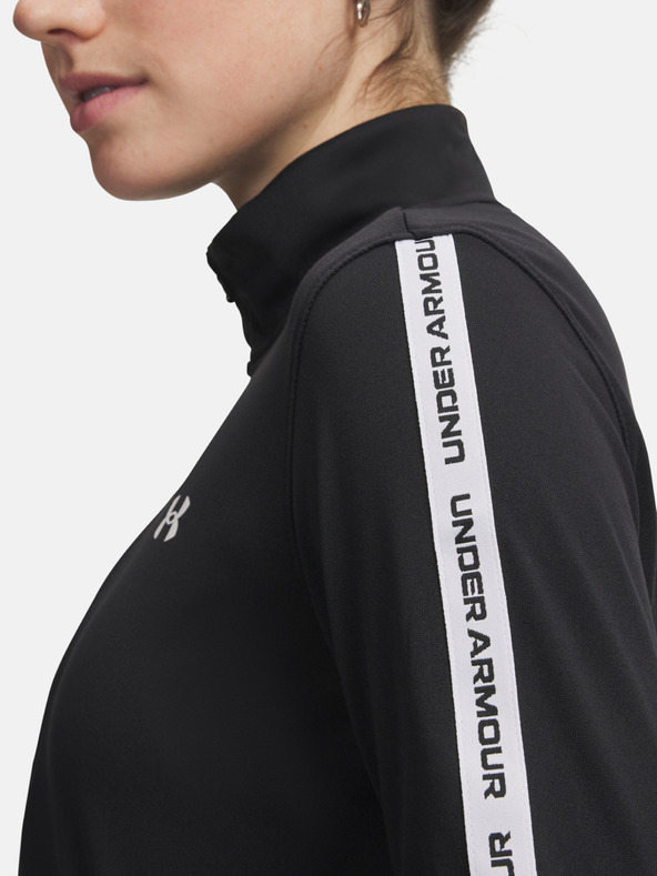 Under Armour Дамски суитшърт Under Armour UA Tech WM Tape Half Zip-BLK