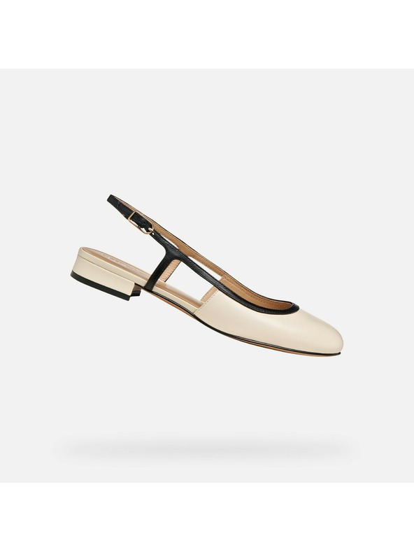 Geox Кремови дамски балеринки Geox Virnilisa B