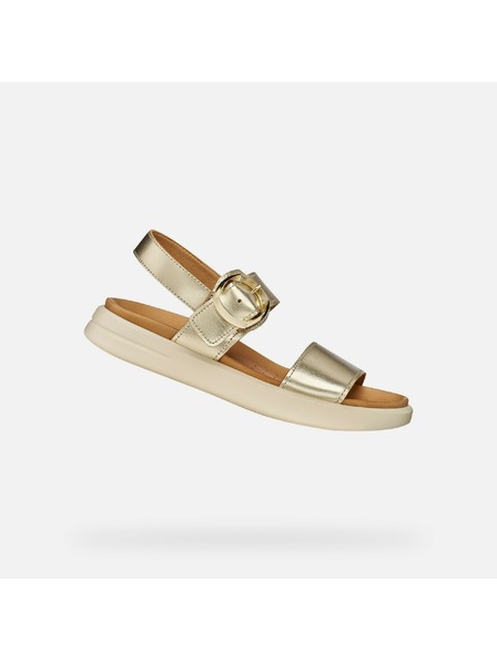 Geox Златни дамски сандали Geox Xand 2S