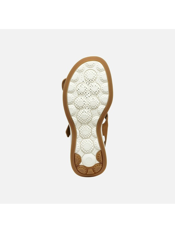 Geox Кафяви дамски сандали Geox Spherica Ecub-3 S