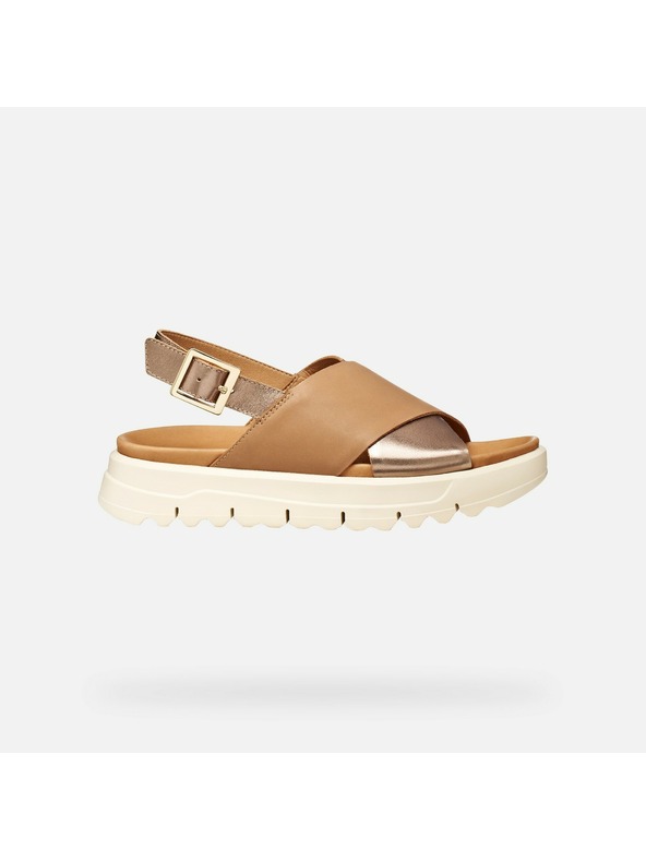 Geox Бежови дамски сандали Geox Xand 2.1S