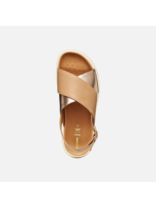 Geox Бежови дамски сандали Geox Xand 2.1S