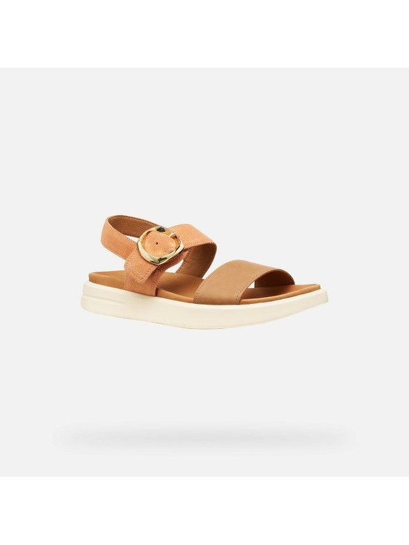 Geox Светлокафяви дамски сандали Geox Xand 2S