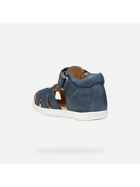 Geox Тъмносини момчешки обувки за първи стъпки Geox Sandal Macchia