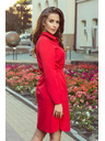 numoco Рокля с джобове - червена Numoco CAMILLE