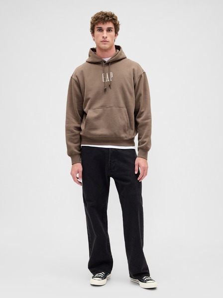 GAP Oversize суитшърт с лого VintageSoft GAP