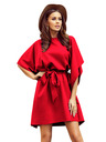 numoco SOFIA рокля с папионка - червена