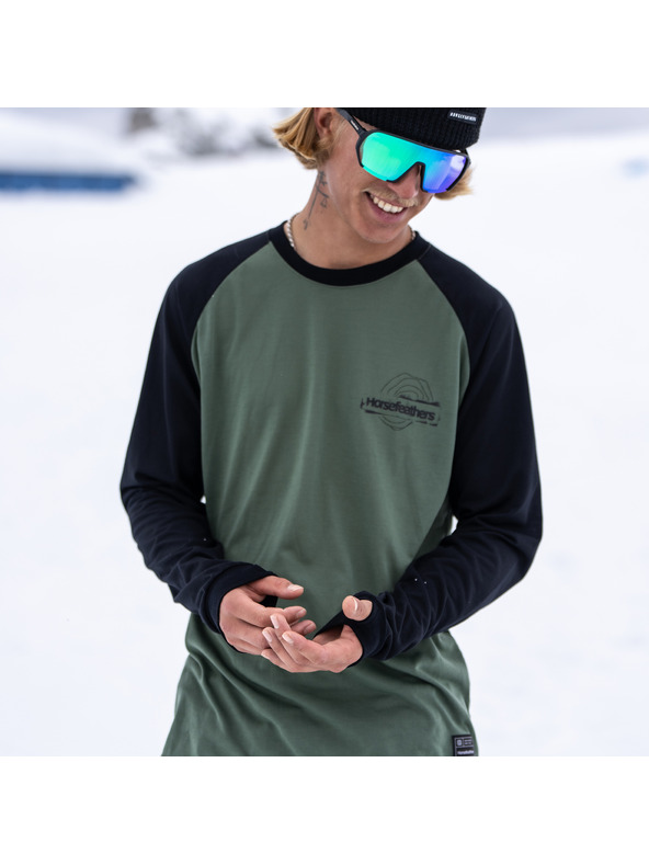 Horsefeathers Блуза с дълъг ръкав Shank LS - thyme