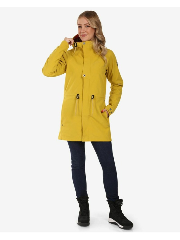 Kilpi Дамско софтшел палто Kilpi LASIKA-W Gold