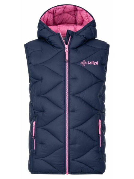 Kilpi Детска топла жилетка Kilpi TOMM-JG Тъмносин