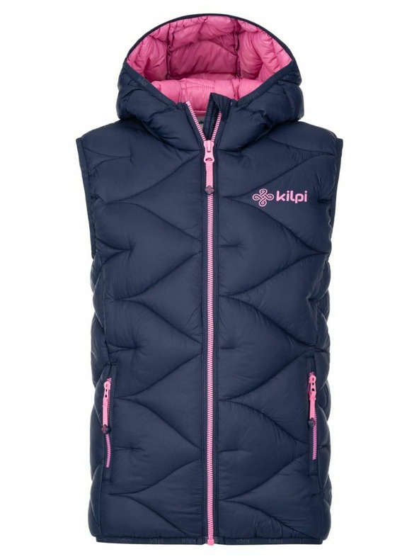 Kilpi Детска топла жилетка Kilpi TOMM-JG Тъмносин