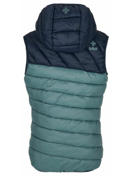 Kilpi Детска топла жилетка Kilpi TOMM-JB Тъмнозелен