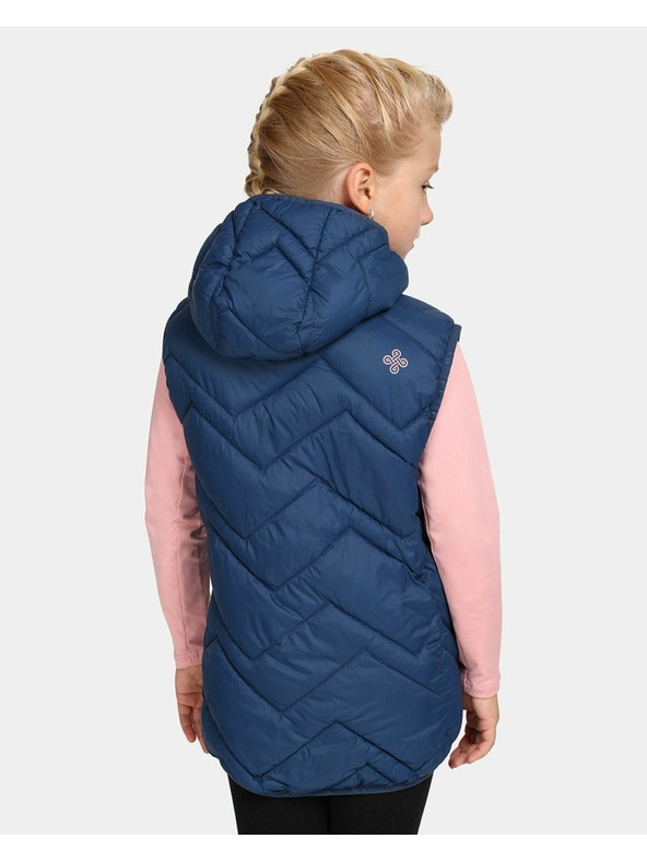 Kilpi Детска топла жилетка Kilpi TOMM-JG Тъмносин