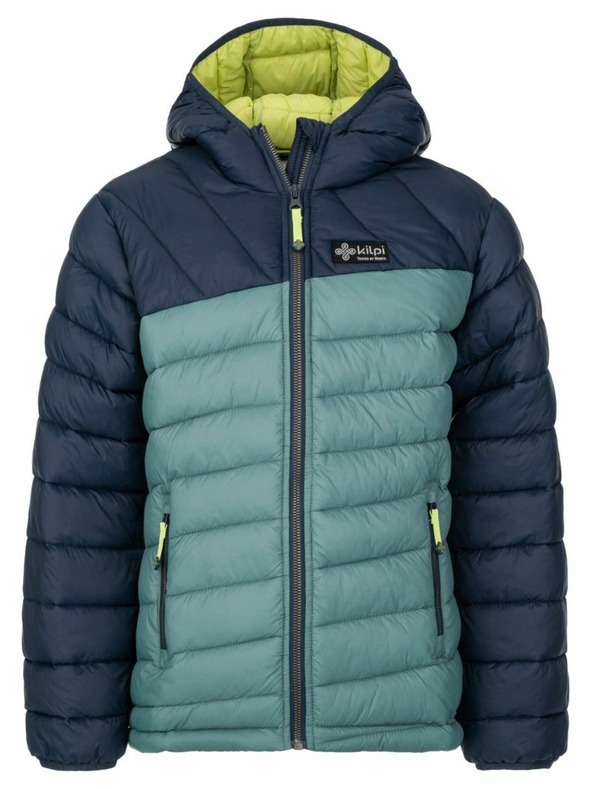 Kilpi Детско зимно пухено яке Kilpi REBEKI-JB Тъмнозелен