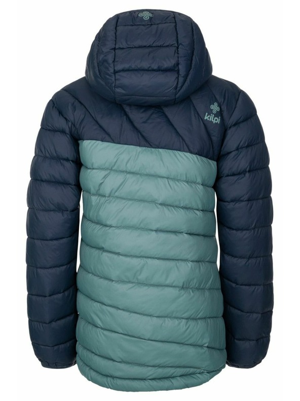 Kilpi Детско зимно пухено яке Kilpi REBEKI-JB Тъмнозелен