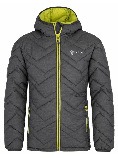 Kilpi Зимно ватирано яке за момчета Kilpi REBEKI-JB тъмно сиво