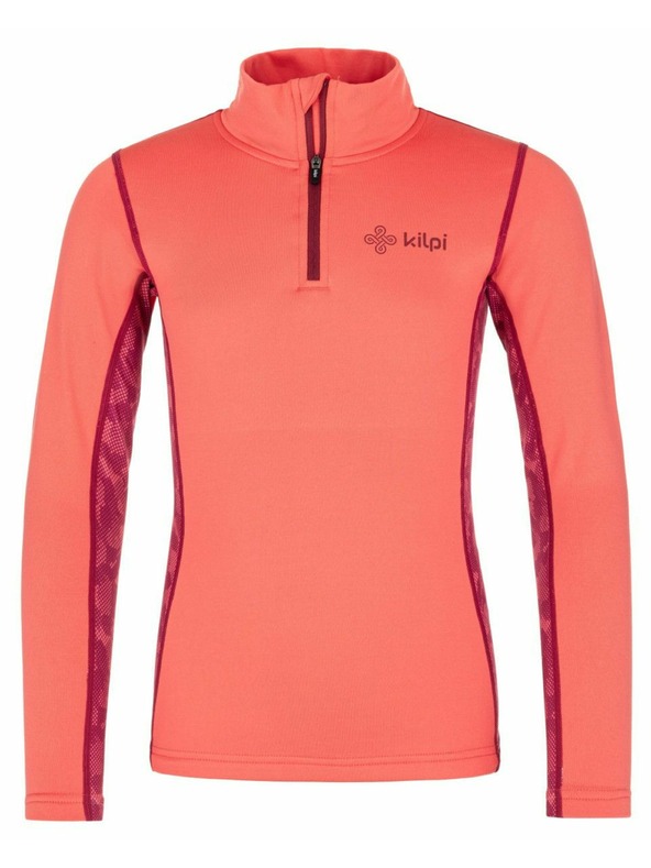 Kilpi Детска функционална тениска с дълъг ръкав Kilpi WILLIE-J Корал