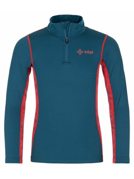 Kilpi Детска функционална тениска с дълъг ръкав Kilpi WILLIE-J Тюркоазена