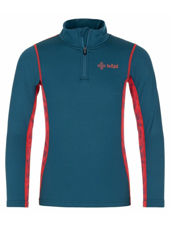 Kilpi Детска функционална тениска с дълъг ръкав Kilpi WILLIE-J Тюркоазена