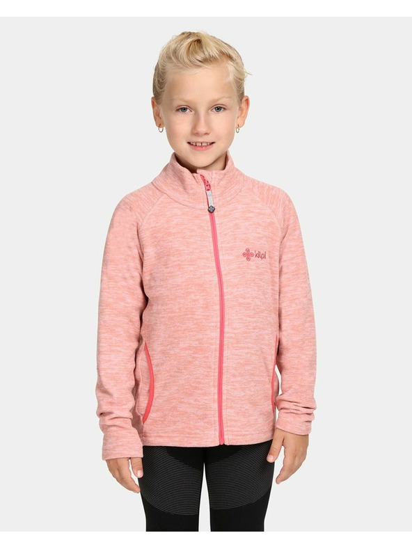 Kilpi Детски поларен суитшърт Kilpi ALACANT-J Светлорозов
