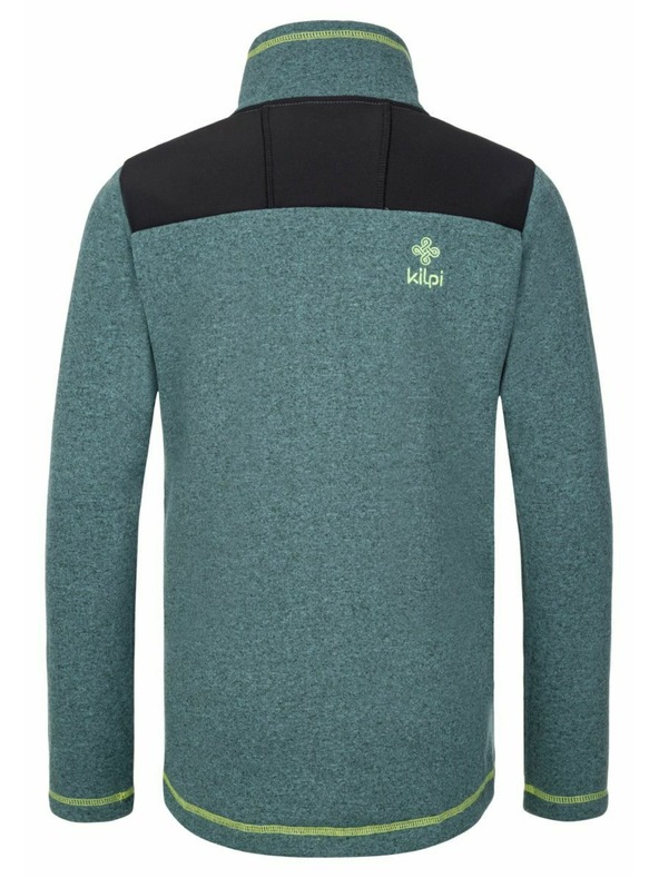 Kilpi Детски поларен суитшърт Kilpi REGIN-JB Тъмнозелен