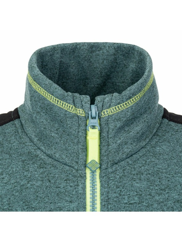 Kilpi Детски поларен суитшърт Kilpi REGIN-JB Тъмнозелен