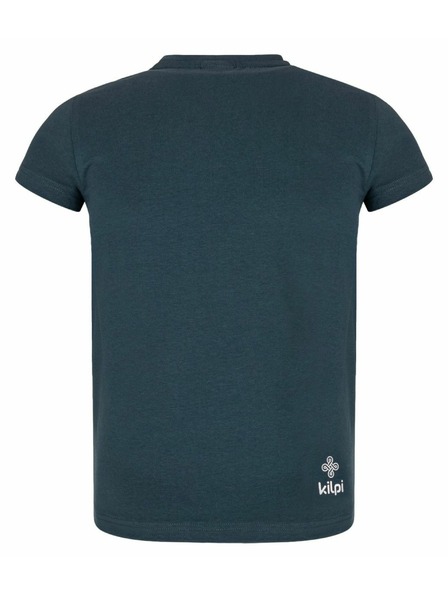 Kilpi Girls' Cotton T-Shirt Kilpi ALBION-JG Navy Blue
