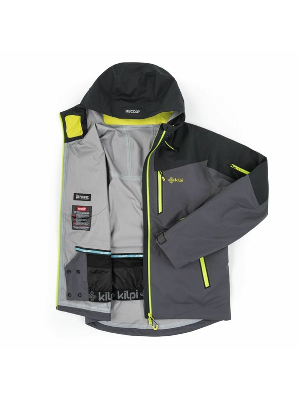 Kilpi Мъжко outdoor водоустойчиво яке Kilpi HASTAR-M Тъмносиво