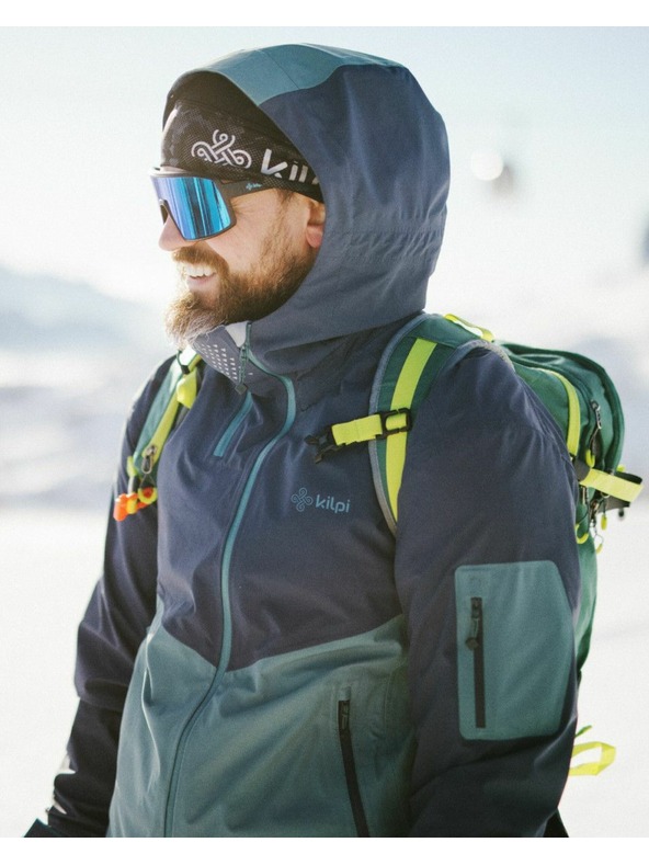 Kilpi Мъжко outdoor яке Kilpi METRIX-M Тъмносиньо