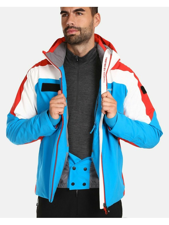 Kilpi Мъжко ски яке Kilpi DEXEN-M Синьо - Червено