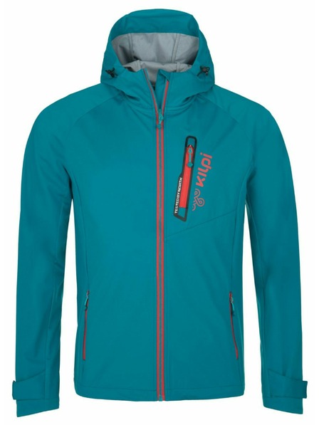 Kilpi Мъжко softshell яке Kilpi BELTRA-M Тюркоазено