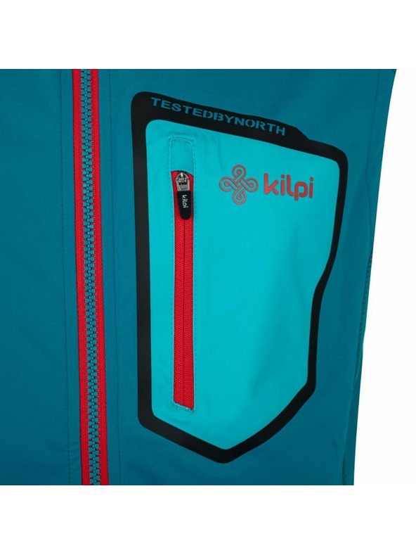 Kilpi Мъжка softshell жилетка Kilpi RIELLO-M Тюркоазена