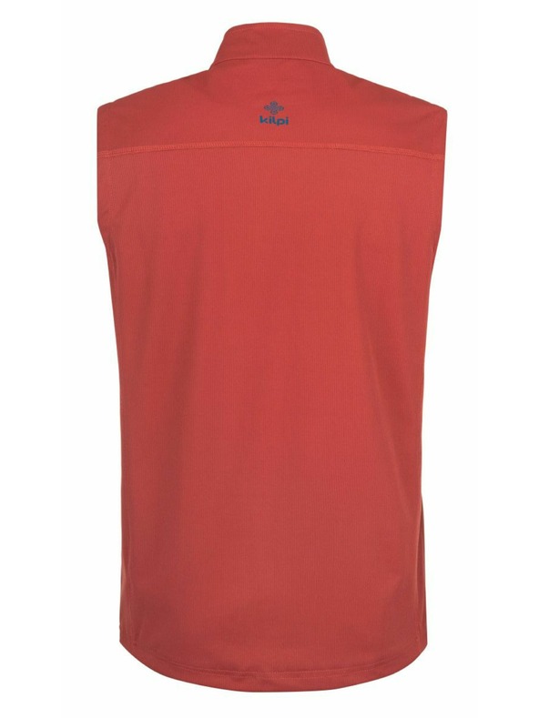 Kilpi Мъжка outdoor жилетка Kilpi TOFANO-M Тъмночервена