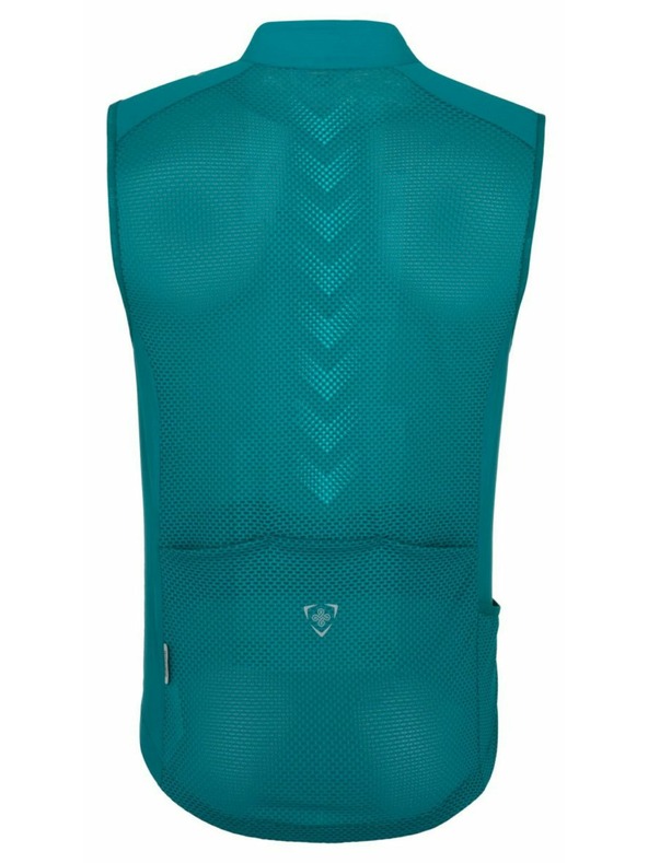 Kilpi Мъжка колоездачна жилетка Kilpi FLOW-M Тюркоазена
