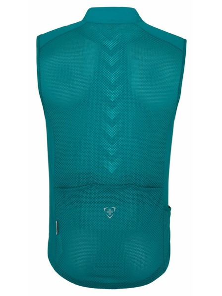 Kilpi Мъжка колоездачна жилетка Kilpi FLOW-M Тюркоазена
