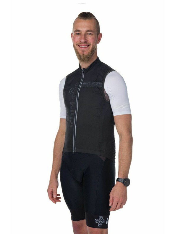 Kilpi Мъжка колоездачна жилетка Kilpi FLOW-M Тюркоазена