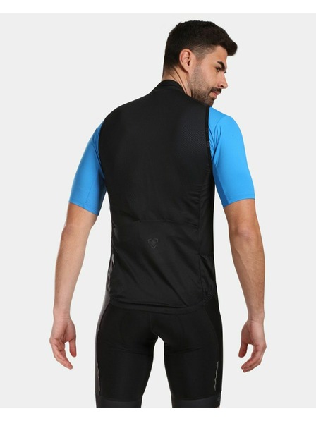 Kilpi Мъжка вятъроустойчива жилетка Kilpi FLOW-M Черна