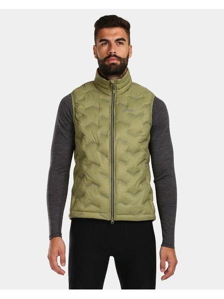 Kilpi Мъжка затоплена жилетка Kilpi NAI-M Зелена