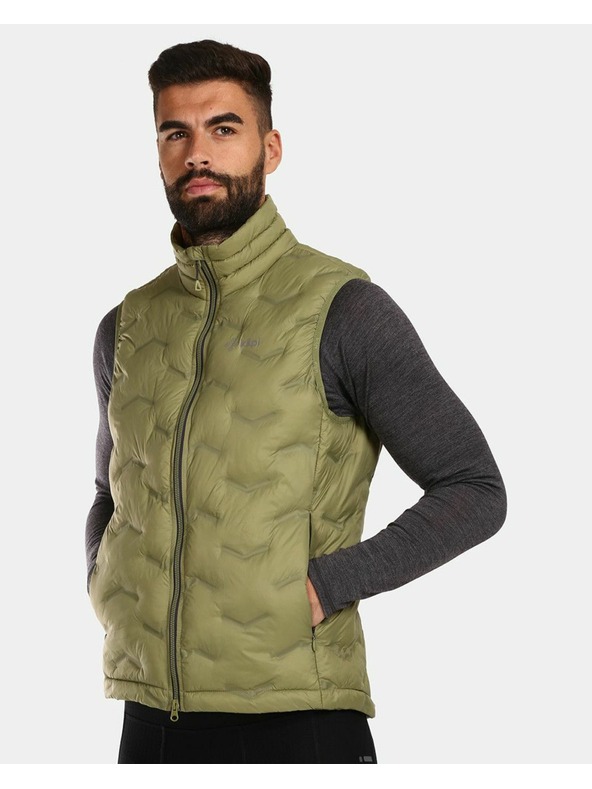 Kilpi Мъжка затоплена жилетка Kilpi NAI-M Зелена
