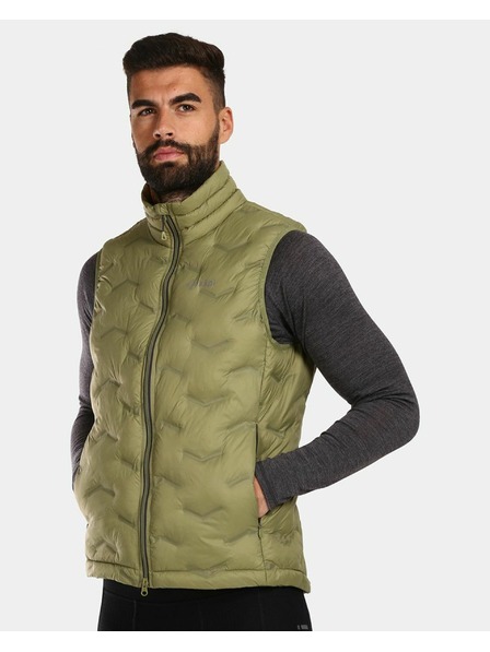 Kilpi Мъжка затоплена жилетка Kilpi NAI-M Зелена
