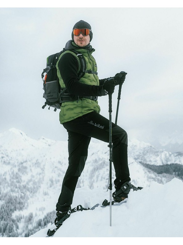 Kilpi Мъжка затоплена жилетка Kilpi NAI-M Зелена