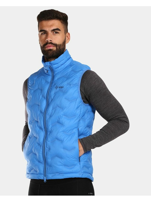 Kilpi Мъжка затоплена жилетка Kilpi NAI-M Синя