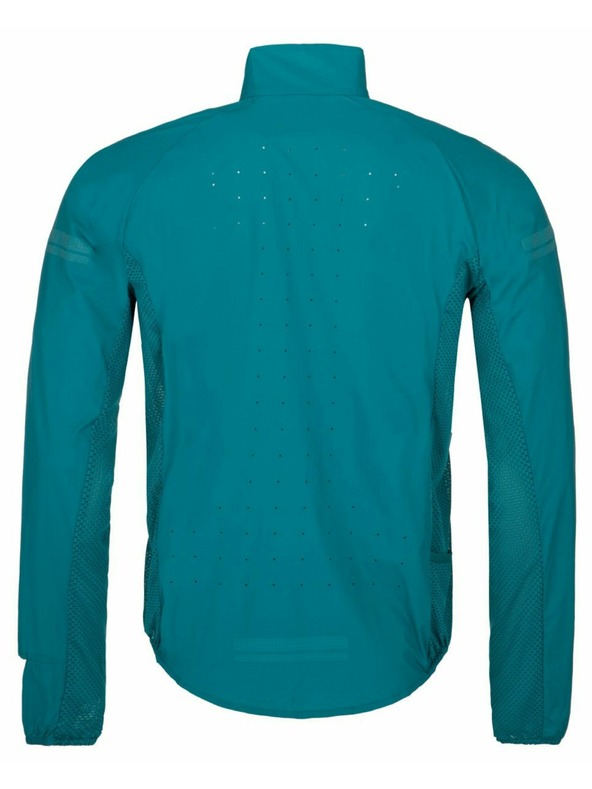 Kilpi Мъжко бягащо яке Kilpi TIRANO-M Тюркоазено