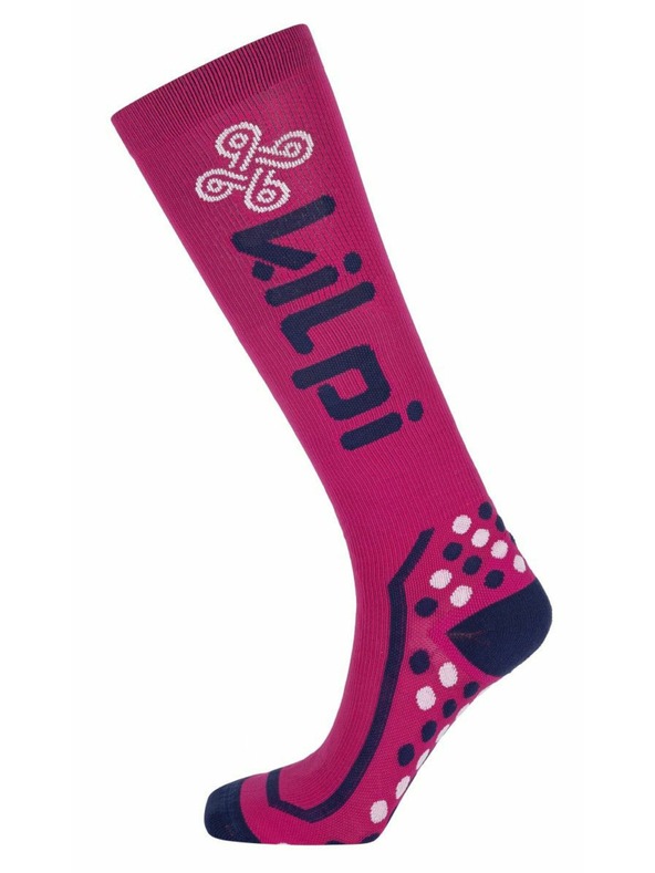 Kilpi Унисекс компресионни чорапи до коляното Kilpi PANAMA-U Розов