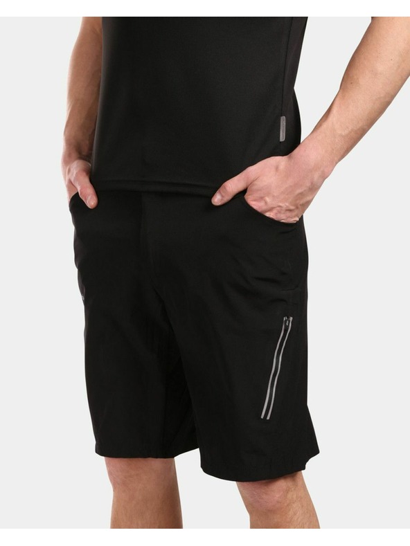 Kilpi Мъжки колоездачни къси панталони Kilpi TRACKEE-M Черен