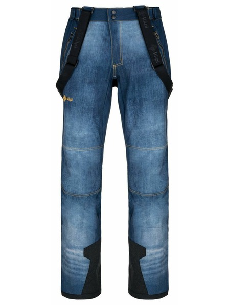 Kilpi Мъжки софтшел ски панталони Kilpi JEANSO-M тъмно синьо