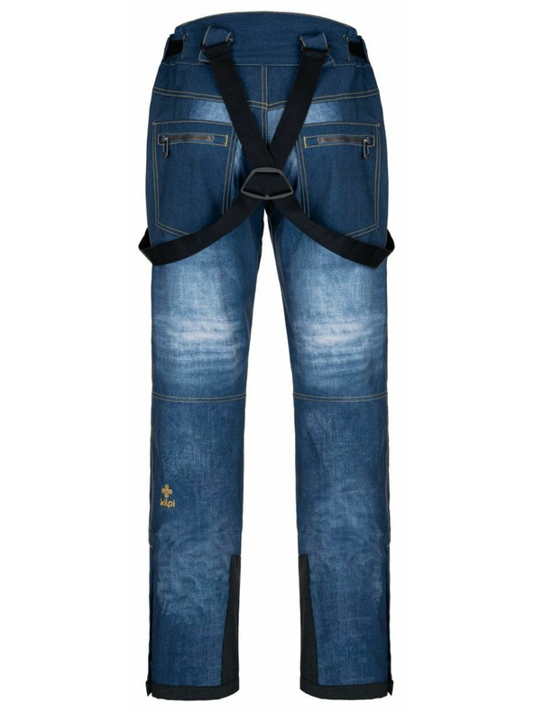 Kilpi Мъжки софтшел ски панталони Kilpi JEANSO-M тъмно синьо