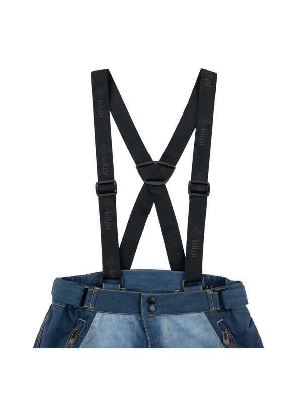 Kilpi Мъжки софтшел ски панталони Kilpi JEANSO-M тъмно синьо