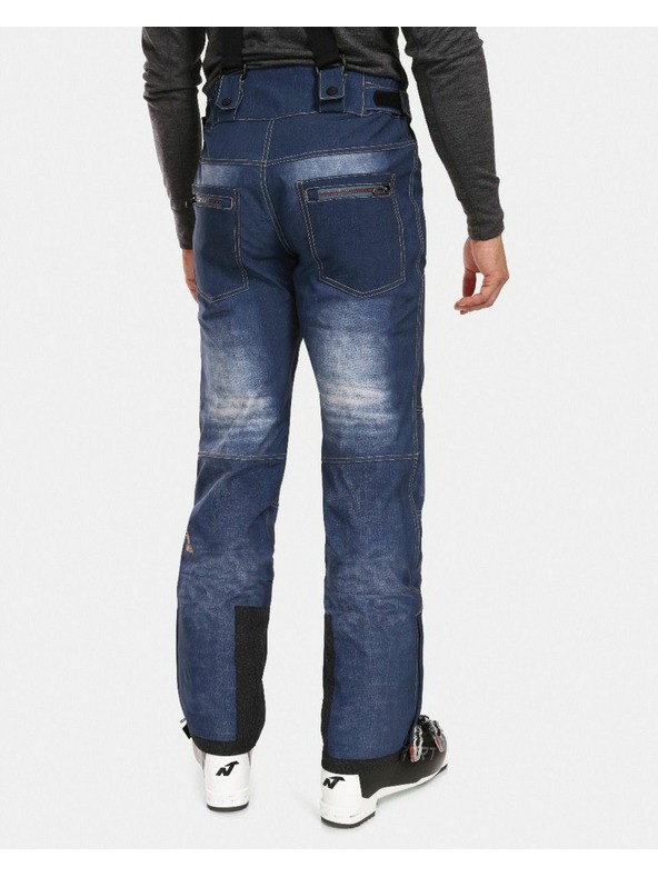 Kilpi Мъжки софтшел ски панталони Kilpi JEANSO-M тъмно синьо